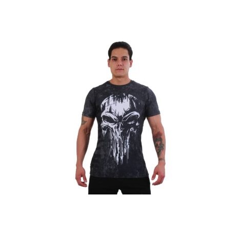 Camisa Calavera Letras Fresh Cool