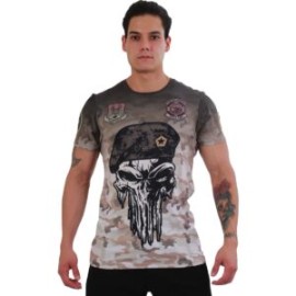 Camisa Fresh Cool Camuflaje Calavera