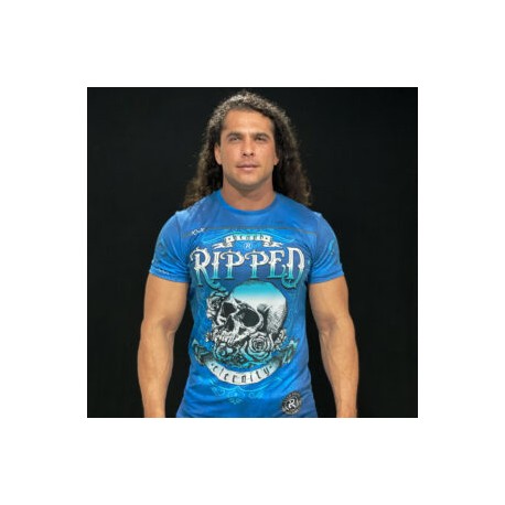 Camisa Fresh Cool Calavera Turquesa