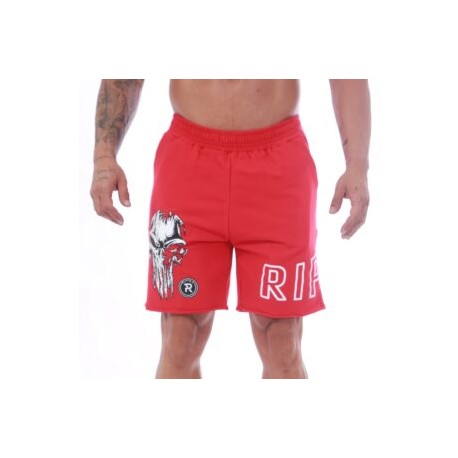 Short French Terry Rojo Calavera
