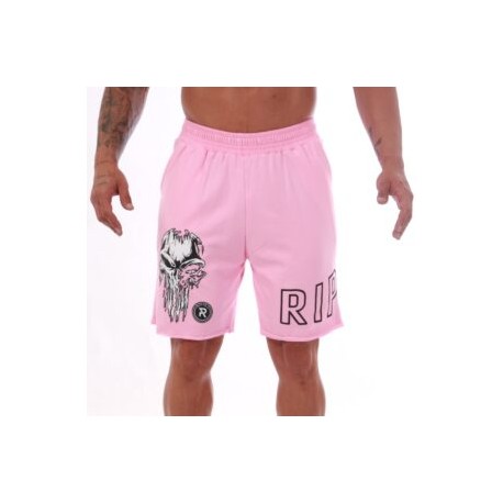Short French Terry Rosa Calavera